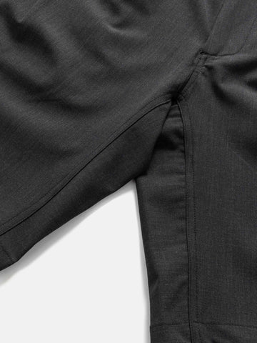HAVEN Shop Short - Tropical Wool Charcoal, Shorts