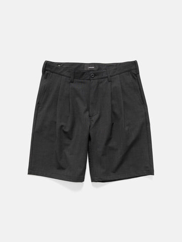 HAVEN Shop Short - Tropical Wool Charcoal, Shorts