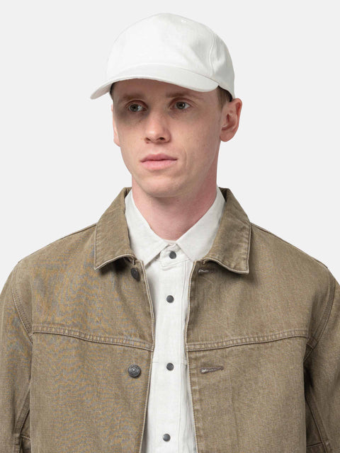 HAVEN Station Cap - Cotton Linen Denim Ivory, Caps