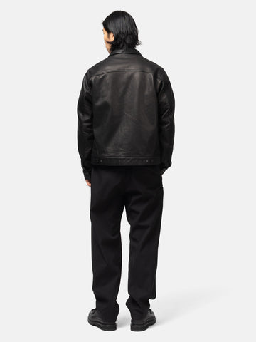HAVEN Station Jacket - Leather / Windstopper® Black, Leather Jackets