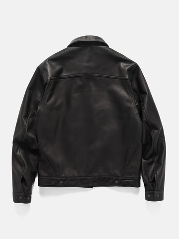 HAVEN Station Jacket - Leather / Windstopper® Black, Leather Jackets