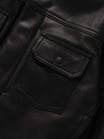 HAVEN Station Jacket - Leather / Windstopper® Black, Leather Jackets