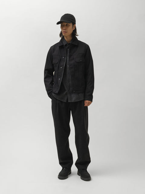 HAVEN Station Jacket - Loro Piana Storm System 3L Nylon Black, Jackets