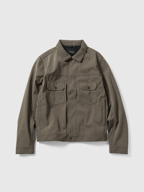 HAVEN Station Jacket - Loro Piana Storm System 3L Nylon Taupe, Jackets