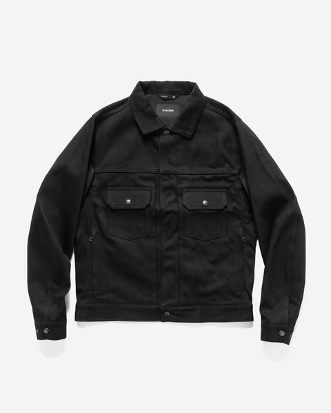 HAVEN Station Jacket - Suvin Cotton Denim Black, Denim Jackets