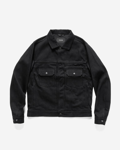 HAVEN Station Jacket - Suvin Cotton Denim Black, Denim Jackets