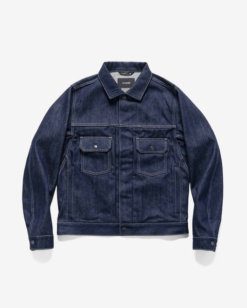 HAVEN Station Jacket - Suvin Cotton Denim Indigo, Denim Jackets