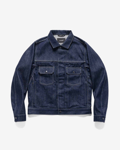 HAVEN Station Jacket - Suvin Cotton Denim Indigo, Denim Jackets