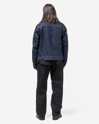 HAVEN Station Jacket - Suvin Cotton Denim Indigo, Denim Jackets