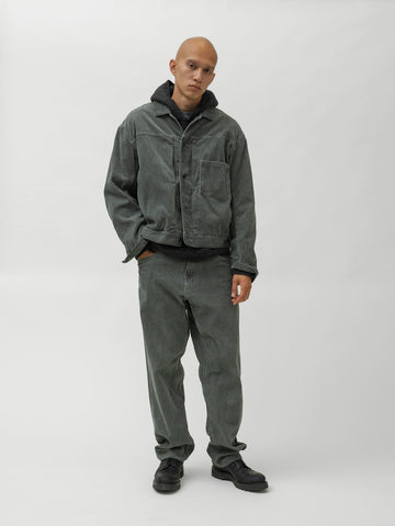 HAVEN Station Jacket Type 01 - Corduroy Sulfur Dye Graphite, Jackets