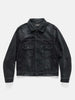 HAVEN Station Jacket - Suvin Cotton Denim Washed Black, Denim Jackets