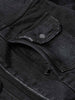 HAVEN Station Jacket - Suvin Cotton Denim Washed Black, Denim Jackets