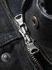 HAVEN Station Jacket - Suvin Cotton Denim Washed Black, Denim Jackets
