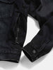 HAVEN Station Jacket - Suvin Cotton Denim Washed Black, Denim Jackets