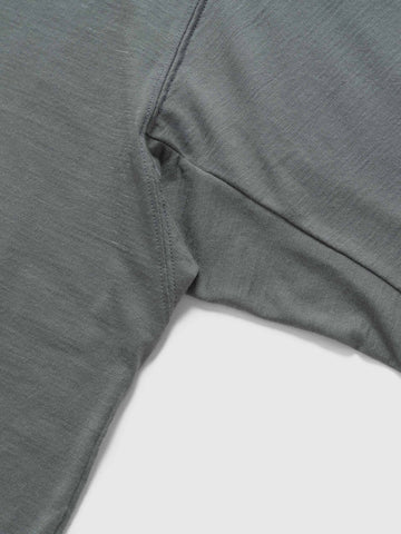 HAVEN Stratus Longsleeve - Superfine Wool Jersey Sage, T-Shirts