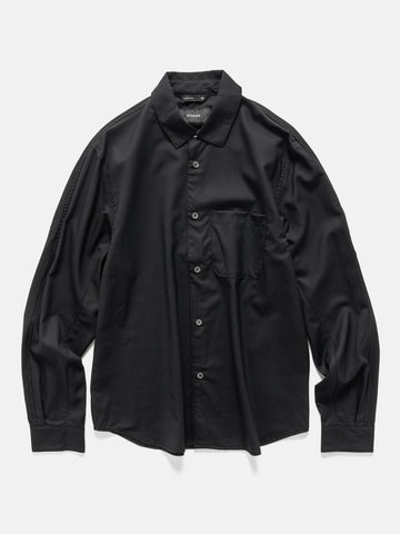 HAVEN Studio Shirt - Super 140 Wool Black, Shirts