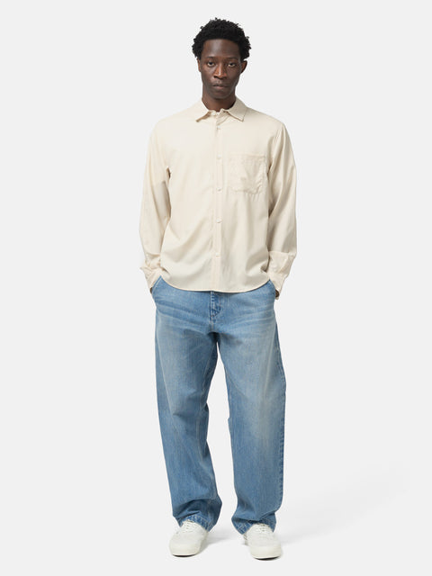HAVEN Studio Shirt - Super 140 Wool Off White, Shirts