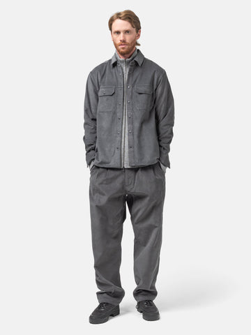 HAVEN Travail Shirt - Cotton Corduroy Graphite, Shirts