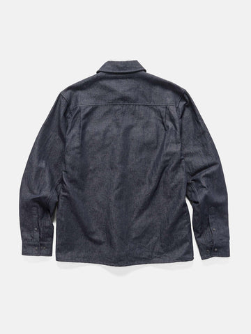 HAVEN Travail Shirt - Cotton Linen Denim Indigo, Shirts