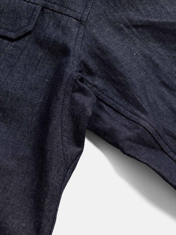 HAVEN Travail Shirt - Cotton Linen Denim Indigo, Shirts