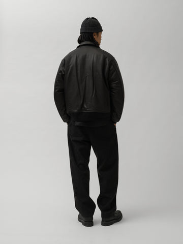HAVEN Turbine Jacket - Leather Windstopper® Black, Leather Jackets