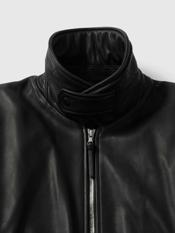 HAVEN Turbine Jacket - Leather Windstopper® Black, Leather Jackets