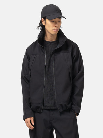 HAVEN Zephyr Jacket - Loro Piana Storm System 3L Nylon Wool Black, Jackets