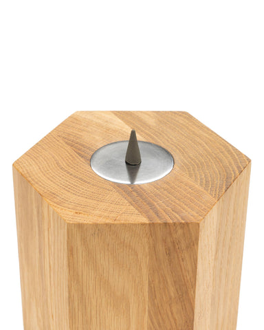 / JDH Projects Incense Burner in White Oak - HAVEN