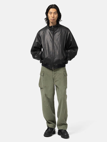 HERILL Lamb Leather Weekend Jacket Black, Leather Jackets