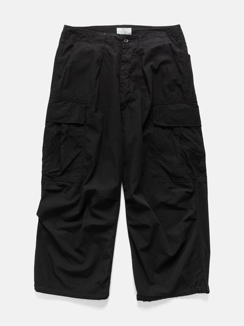 HERILL Ripstop Jungle Fatigue Pants Black, Pants