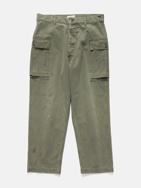 HERILL U.S.ARMY M-43 HBT Pants Olive Drab, Pants