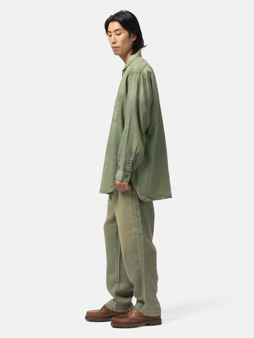 HERILL USMC HBT Linen Pants Olive Drab, Pants