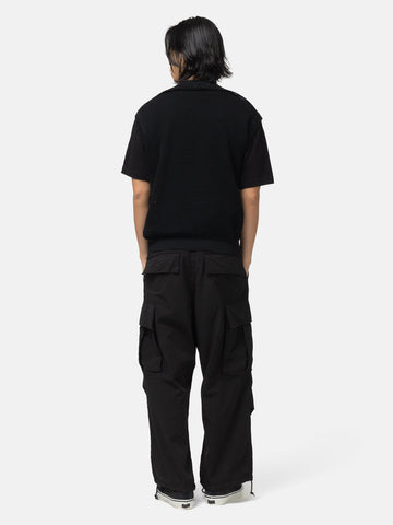 HERILL West Indian Seaisland Mesh N/S Black, Shirts
