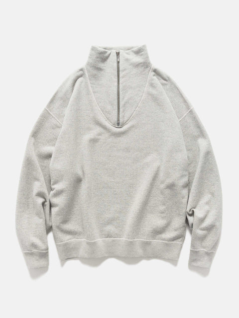 HERILL Zipup Sweatshirt Top Grey, Sweatshirts