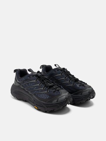 HOKA Mafate Three2 Wordmark Black / Outer Orbit, Sneakers