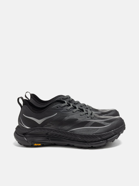 Side view of the HOKA U Mafate Speed 4 Lite Black / Outer Orbit