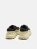 rear view of the HOKA U Tor Summit Black / Pampas Grass
