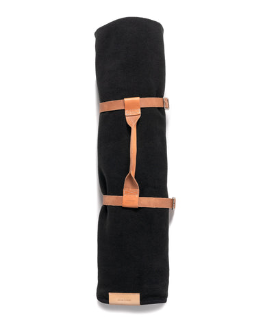 Hender Scheme Fleece Blanket L Black, Blankets