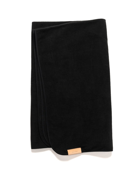 Hender Scheme Fleece Blanket L Black, Blankets