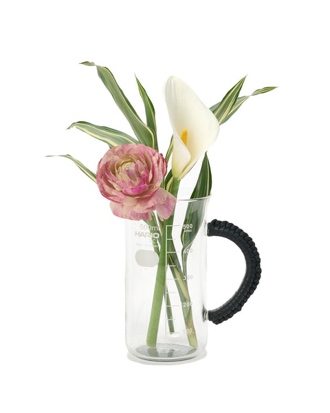 Hender Scheme Handle Beaker/500Ml Vase Black, Home Goods