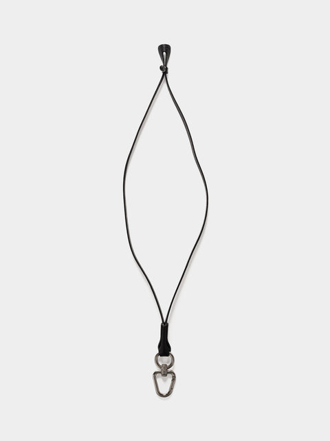 Hender Scheme Neck Strap Black, Keychains