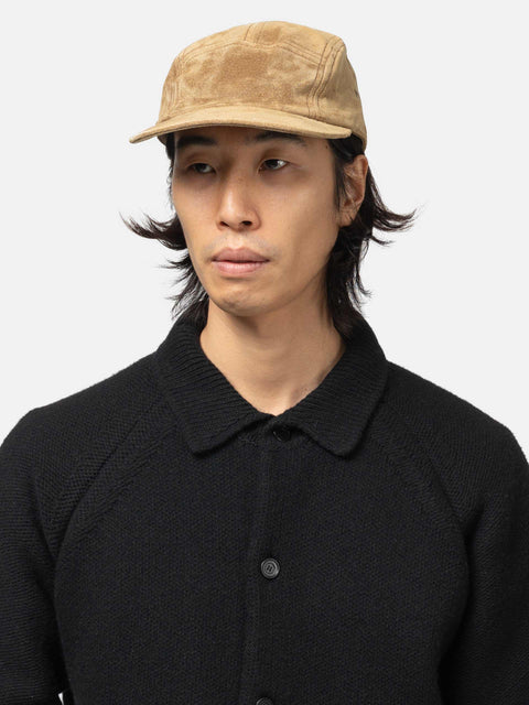 Hender Scheme Pig Jet Cap Khaki Brown, Caps