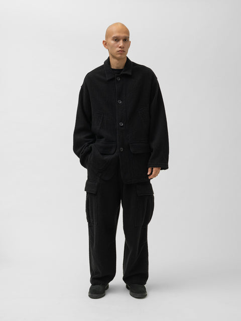 HERILL for HAVEN Rigidwool Jungle Fatigue Pants Black, Pants