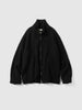 HERILL for HAVEN Rigidwool Zip-up Jacket Black, Jackets