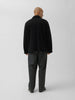 HERILL for HAVEN Rigidwool Zip-up Jacket Black, Jackets