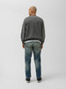 HERILL Zip Up Sweat Shirt Black, Cardigans