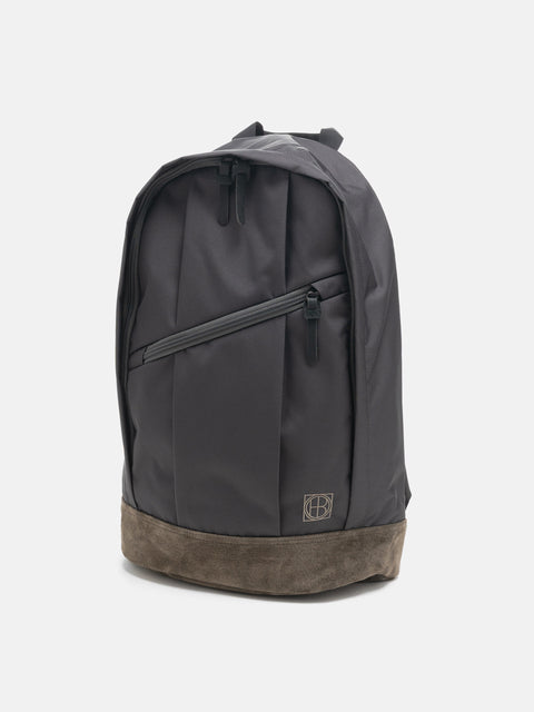 hobo Daypack 17L Polyester Oxford Cordura with Pig Suede Charcoal, Backpacks