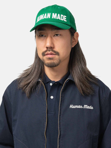 Human Made 5Panel Twill Cap Green, Caps