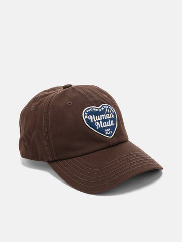 Human Made 6Panel Twill Cap Brown, Caps