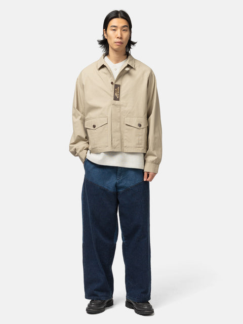 Human Made Cotton Flight Jacket Beige, Jackets